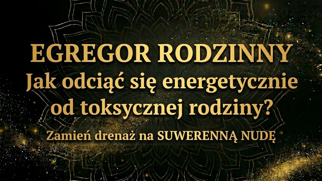 EGREGOR RODZINNY. Jak odciąć się energetycznie od toksycznej rodziny. Suwerenna Nuda. Elżbieta Wolna