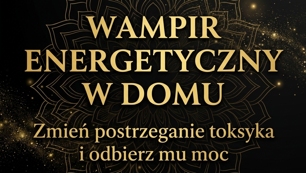 Wampir Energetyczny w Domu Zmiana Postrzegania Toksyka Odbiera mu moc
