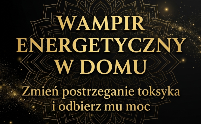 Wampir Energetyczny w Domu Zmiana Postrzegania Toksyka Odbiera mu moc